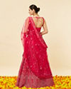Rani Pink Bel Buti Embroidered and Sequined Lehenga image number 4