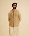 Classy Fawn Nehru Jacket