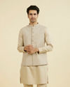 Natural Beige Nehru Jacket