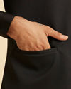 Manyavar Men Classy Black Nehru Jacket