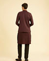 Manyavar Men Maroon Majesty Nehru Jacket