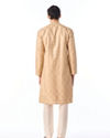 Manyavar Men Beige Silk Kurta Pajama